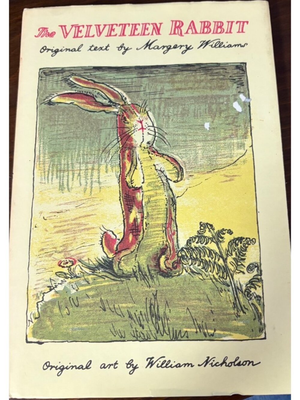 The Velveteen Rabbit By Margery Williams With Illustrations By William Nicholson